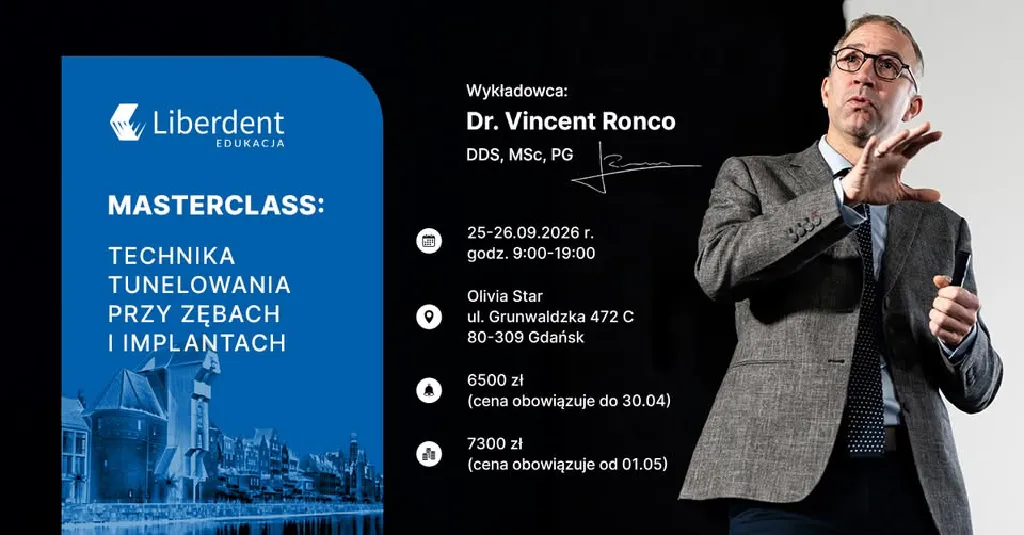 Masterclass: Technika tunelowania przy zębach i implantach