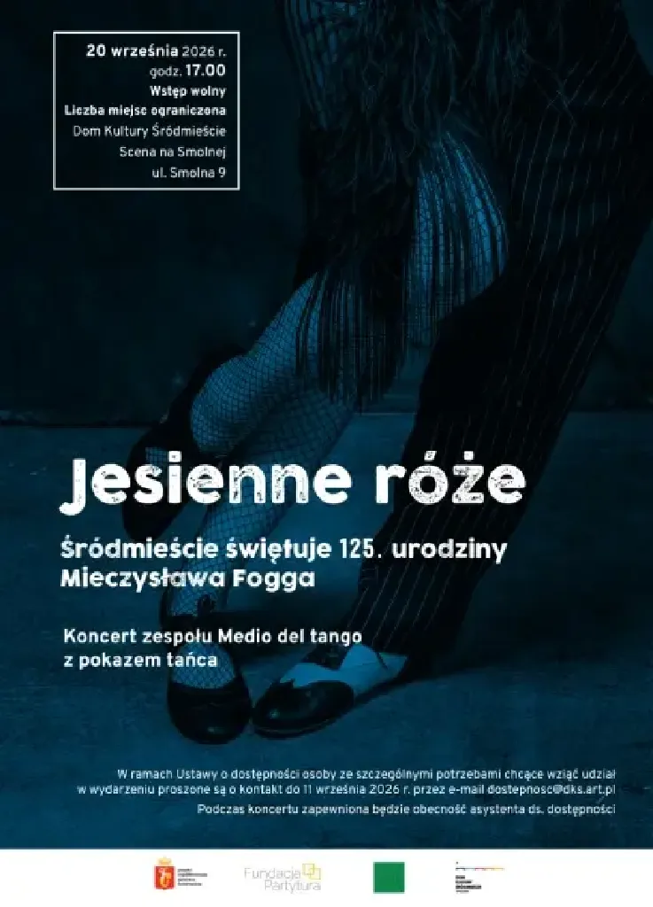 Jesienne róże – koncert z okazji 125. urodzin Mieczysława Fogga