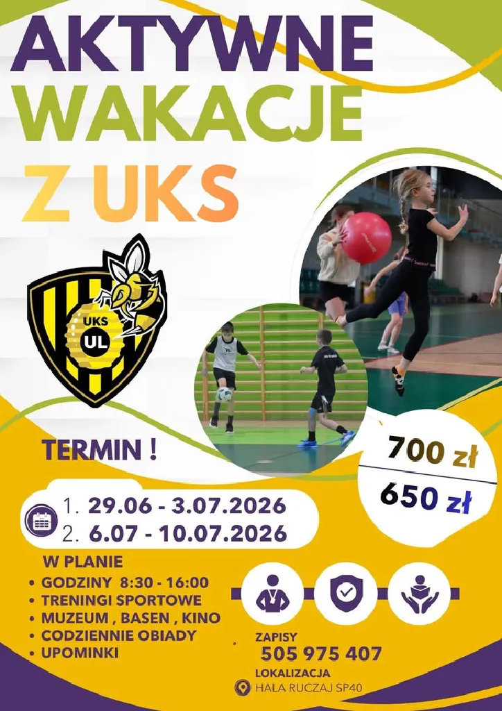 Aktywne Wakacje z UKS UL