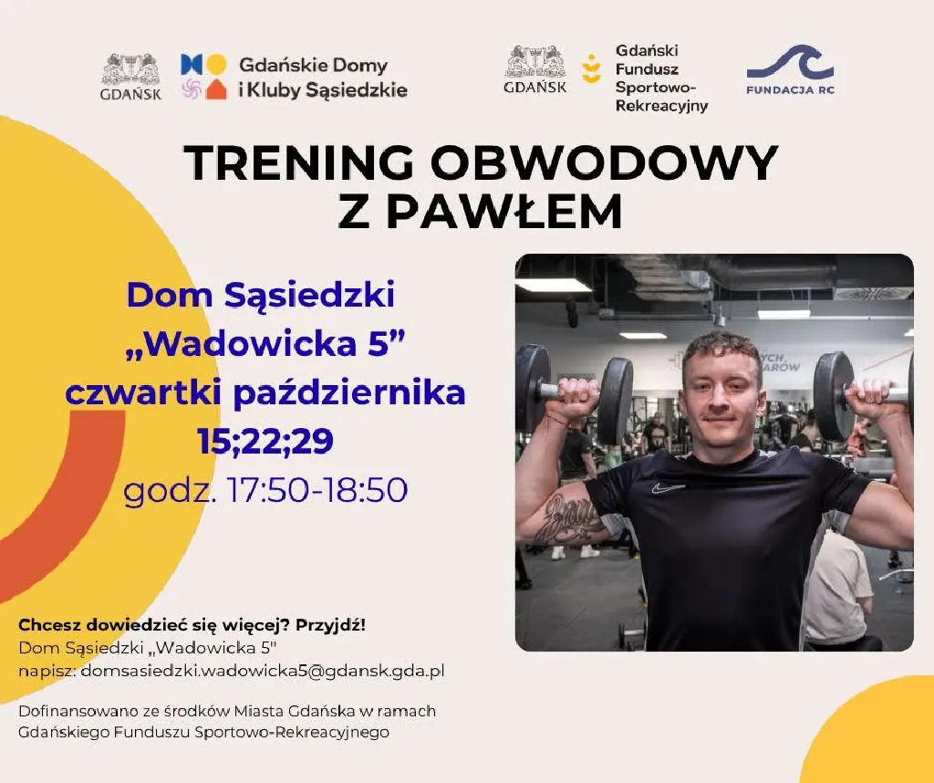 Trening obwodowy z Pawłem – jesienna forma