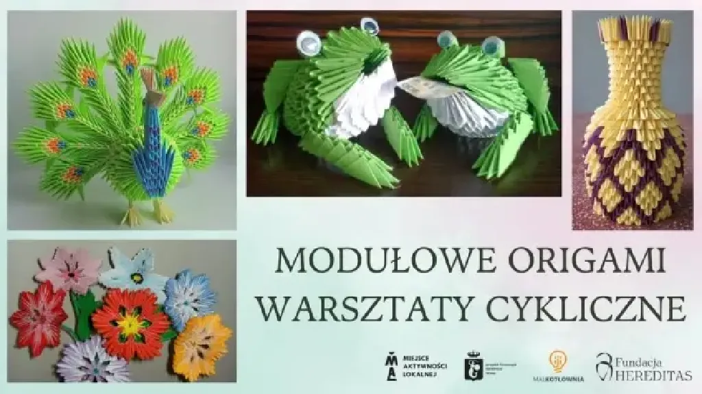 Origami modułowe – warsztaty kreatywne