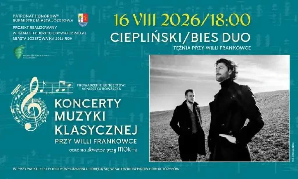 CIEPLIŃSKI/BIES DUO – koncert