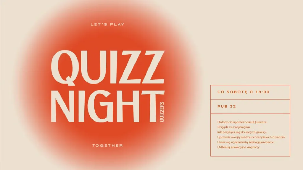 Quiz Night w Pubie 22