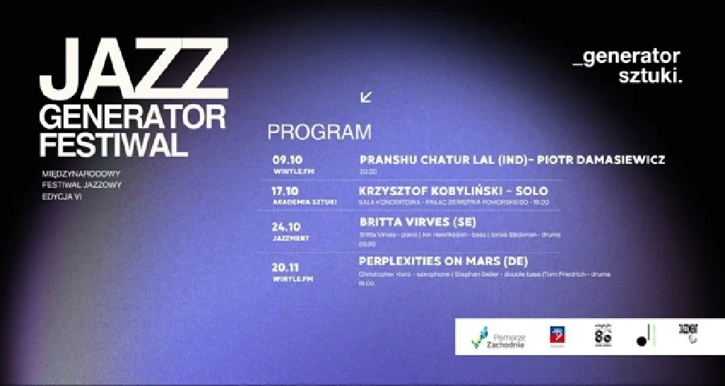 Jazz Generator Festiwal – VI edycja