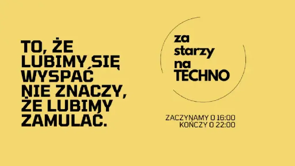 Za Starzy Na Techno
