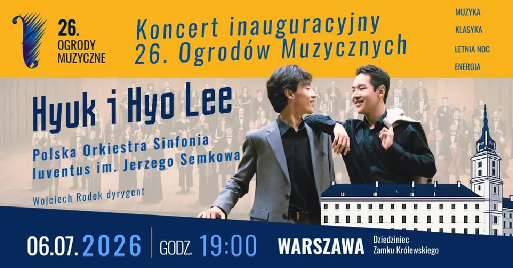 Koncert inauguracyjny Ogrodów Muzycznych