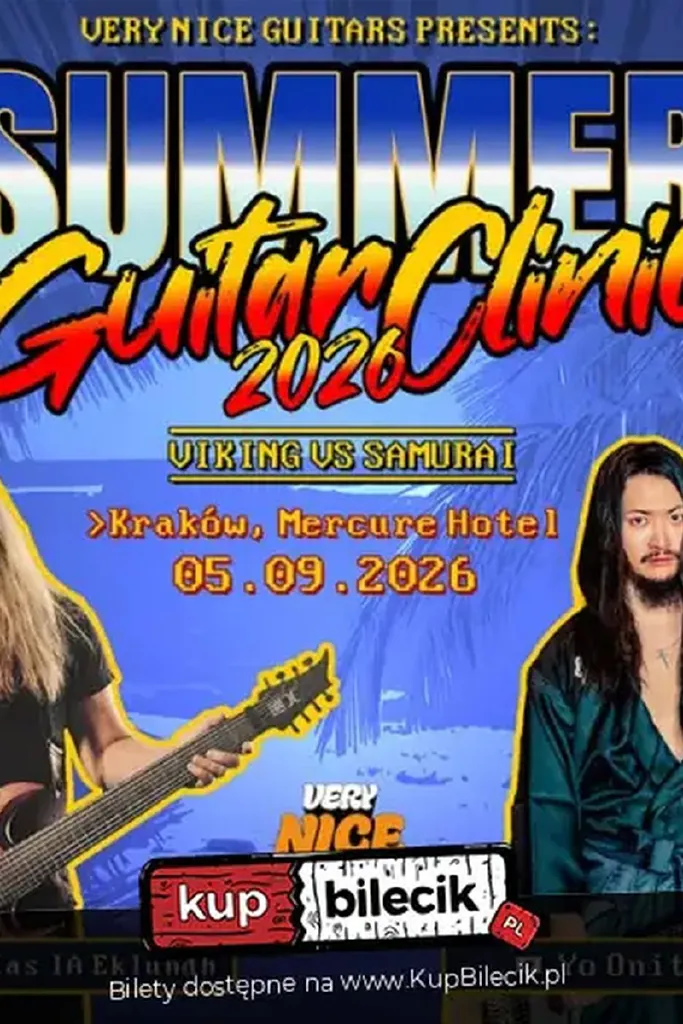 Summer Guitar Clinic – warsztaty gitarowe