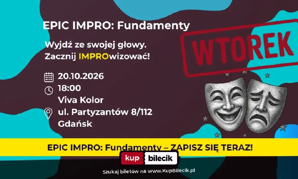 EPIC Impro Fundamenty – warsztaty improwizacji
