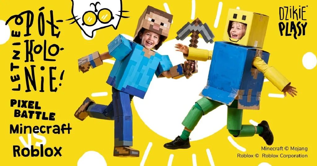 Półkolonie Pixel Battle: Minecraft vs. Roblox