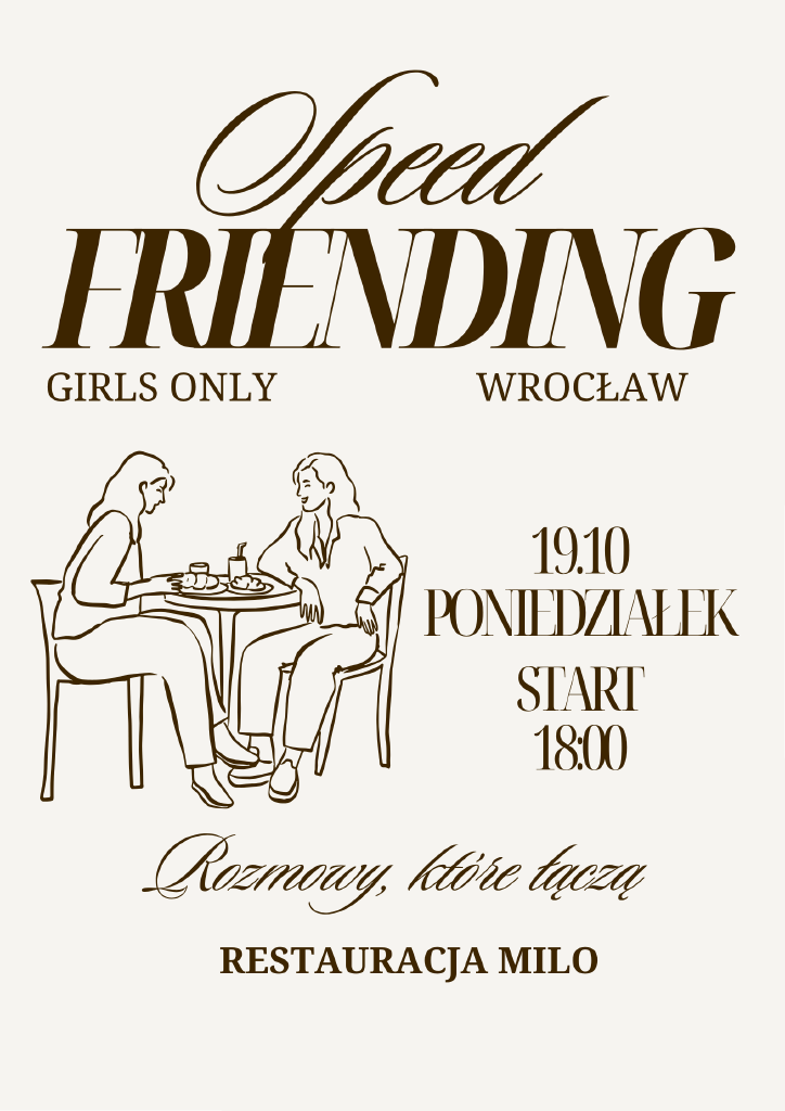 Speed Friending dla dziewczyn