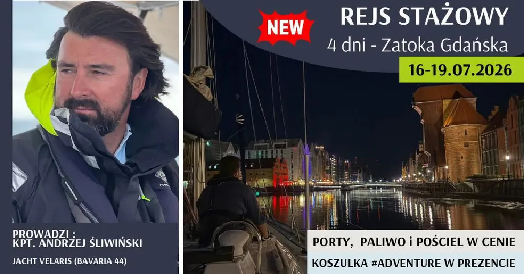 Rejs stażowo-szkoleniowy – Zatoka Gdańska