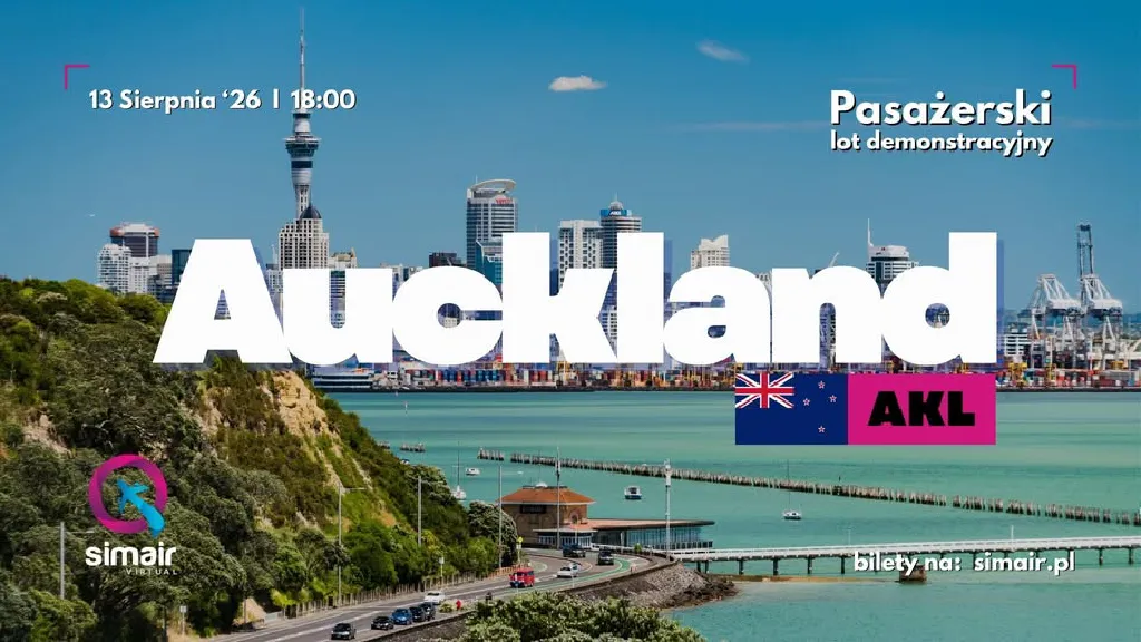Pasażerski lot demonstracyjny: Dunedin – Auckland