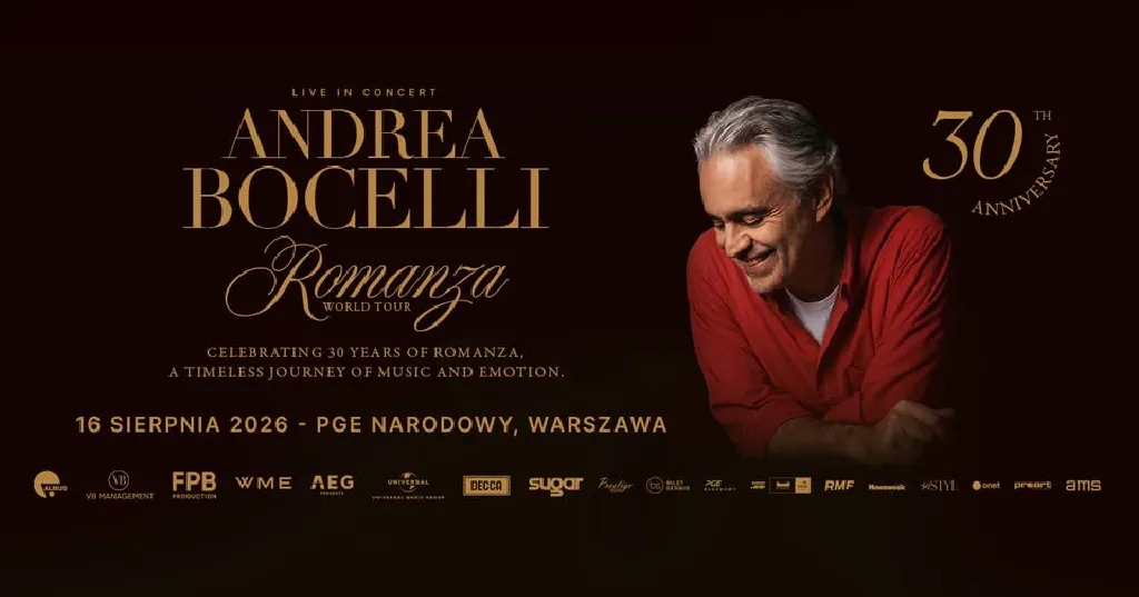 Andrea Bocelli – koncert na PGE Narodowym