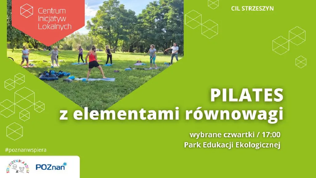 Pilates z elementami równowagi – zajęcia plenerowe