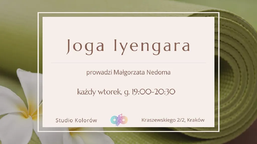 Joga Iyengara – zajęcia regularne