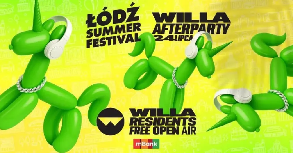 Łódź Summer Festival Afterparty – Willa