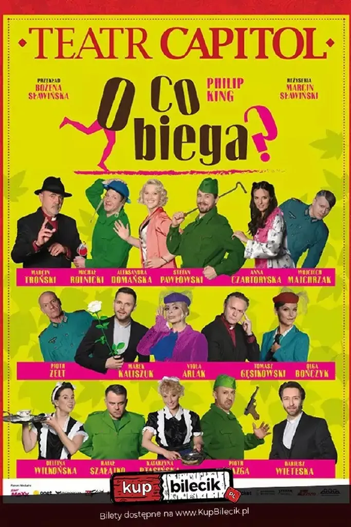 O co biega? – spektakl w Teatrze Capitol