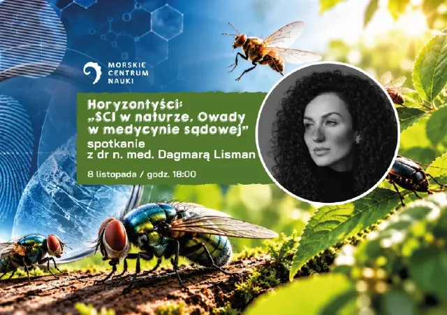 Owady w medycynie sądowej – prelekcja dr n. med. Dagmary Lisman