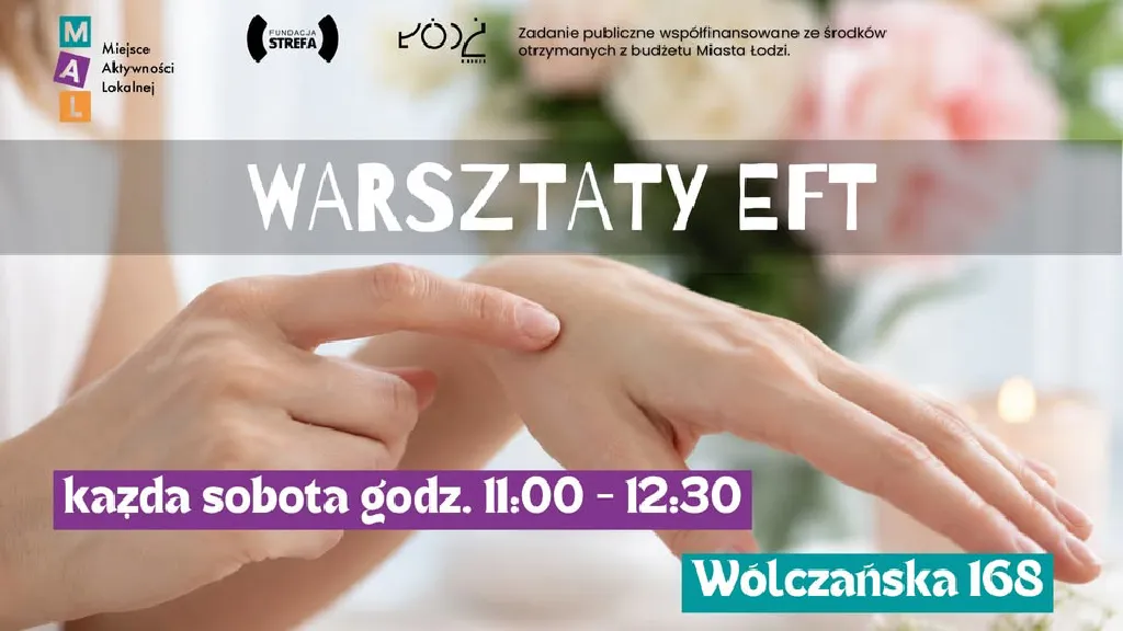 Spokój zaczyna się we mnie – warsztaty EFT z Lidią