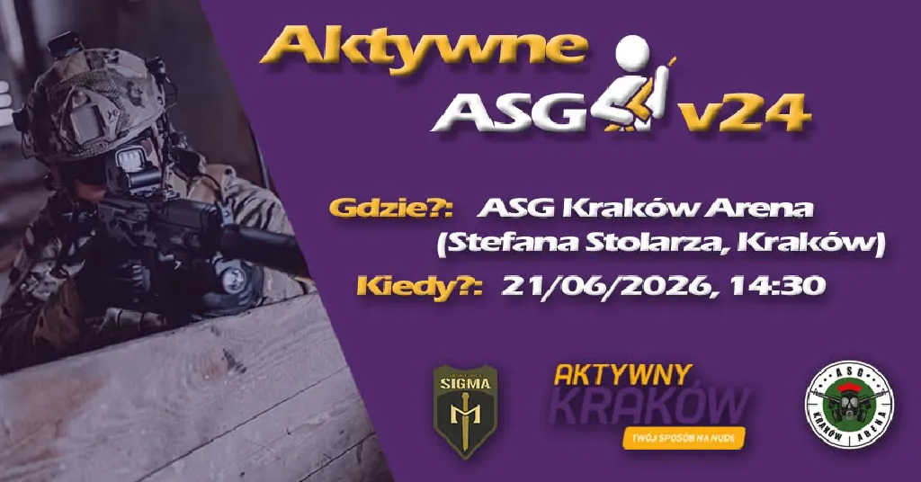 Aktywne ASG – rozgrywki w Krakowie