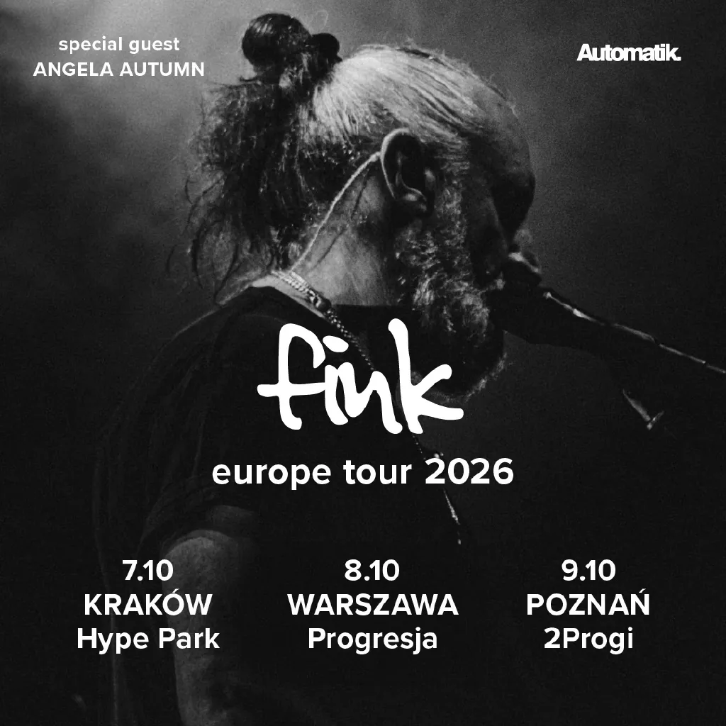 Fink – koncert w Poznaniu
