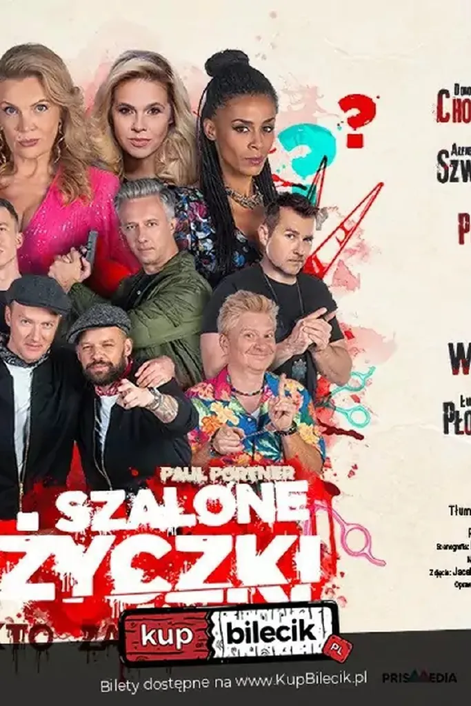 Szalone nożyczki – spektakl komediowy