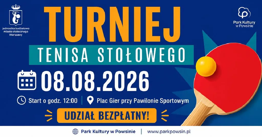 Turniej tenisa stołowego