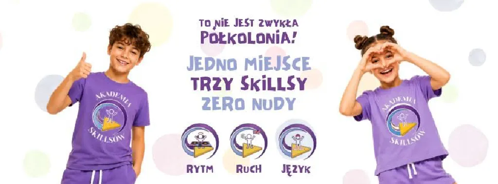 Półkolonie dla dzieci 6–14 lat