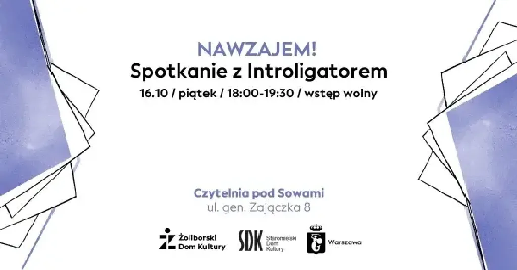 NAWZAJEM! Spotkanie z introligatorem