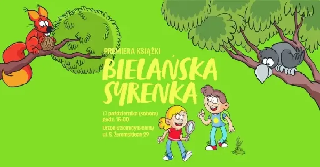 Bielańska Syrenka – premiera książki i gry rodzinnej