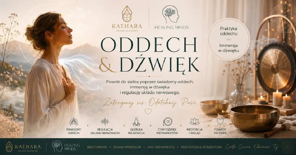 Oddech Regenerujący i dźwięk – warsztaty