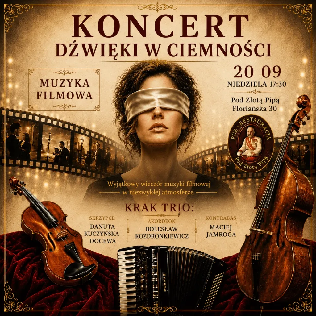 Dźwięki w Ciemności – koncert muzyki filmowej