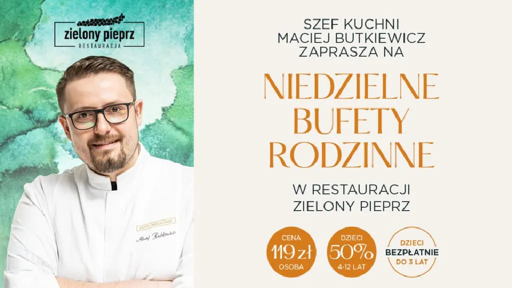 Niedzielne bufety rodzinne w Hotelu Arkon Park