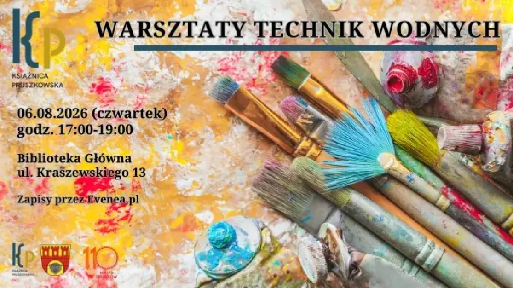 Warsztaty technik wodnych z Ewą Gronostajską