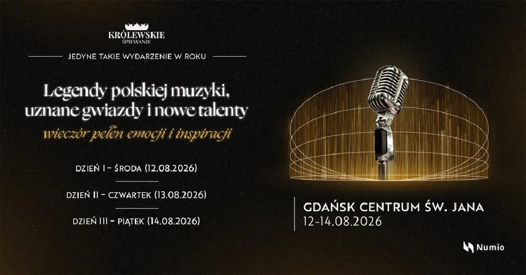 Królewskie Śpiewanie 2026 – Centrum św. Jana