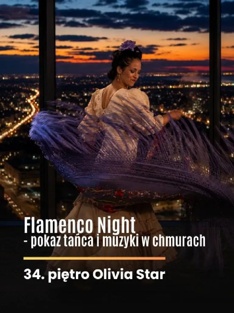 Flamenco – pokaz tańca i muzyka na żywo w Olivia Star