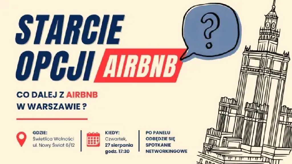 Starcie opcji – Airbnb w Warszawie