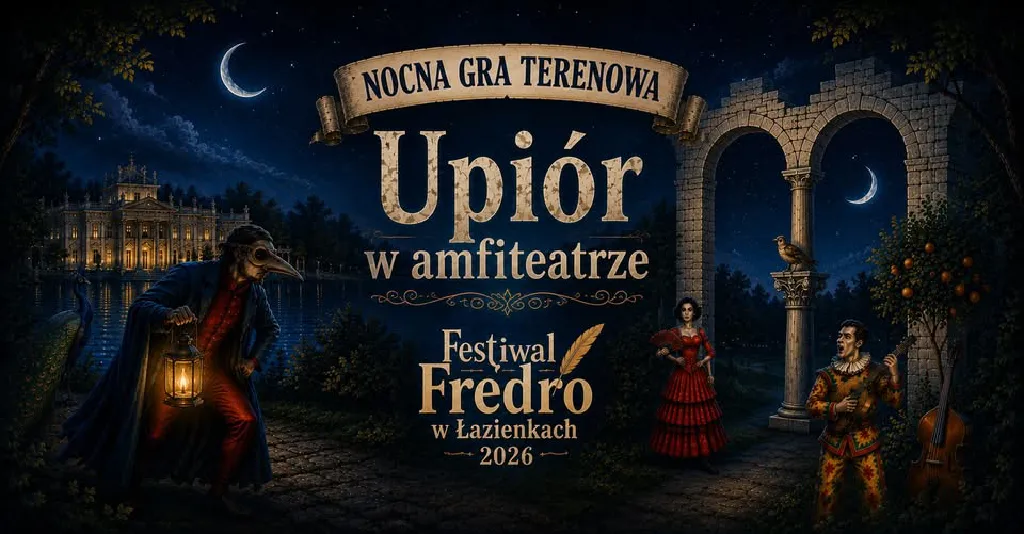 Upiór w Amfiteatrze – nocna gra terenowa