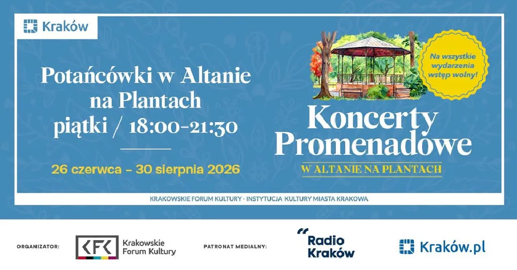 Koncerty Promenadowe – potańcówka w Altanie na Plantach