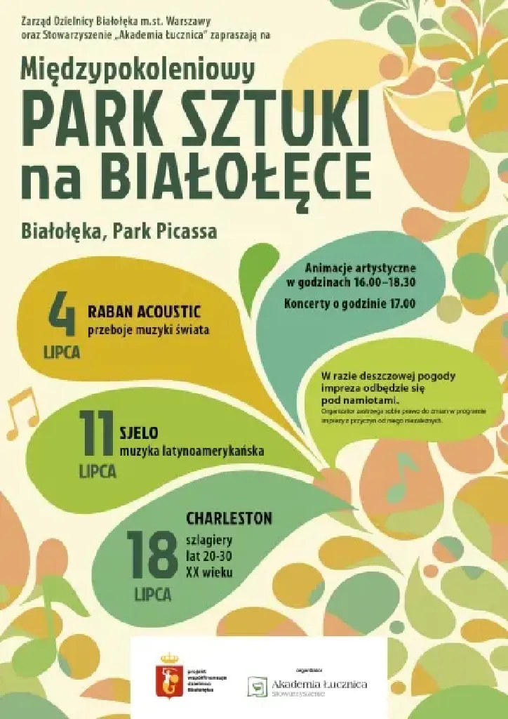 Międzypokoleniowy Park Sztuki na Białołęce