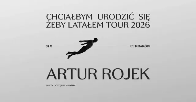 Artur Rojek – Chciałbym urodzić się żeby latałem Tour 2026