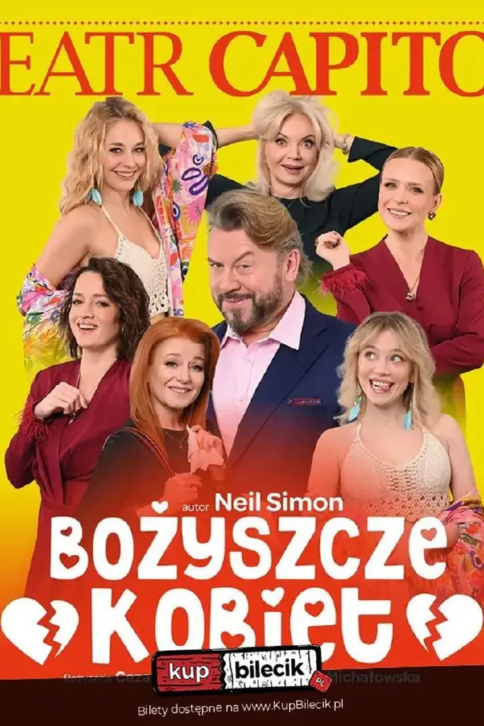 Bożyszcze kobiet – komedia w Teatrze Capitol