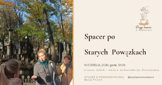 Stare Powązki – spacer z opowieściami