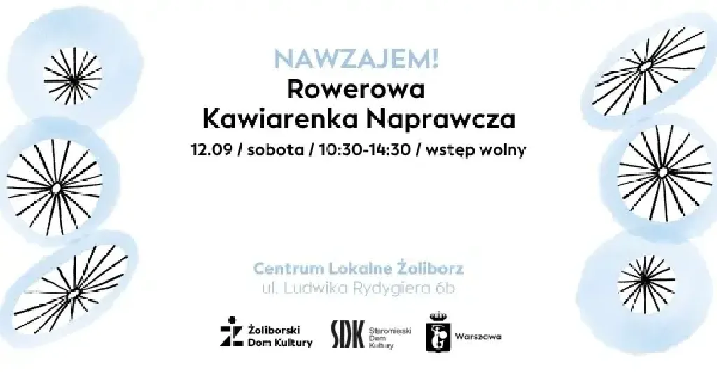 NAWZAJEM! Rowerowa Kawiarnia Naprawcza – warsztaty