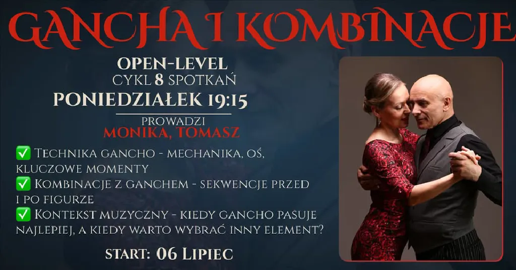 Gancha i kombinacje – kurs tanga