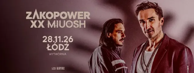 Zakopower XX Miuosh – koncert