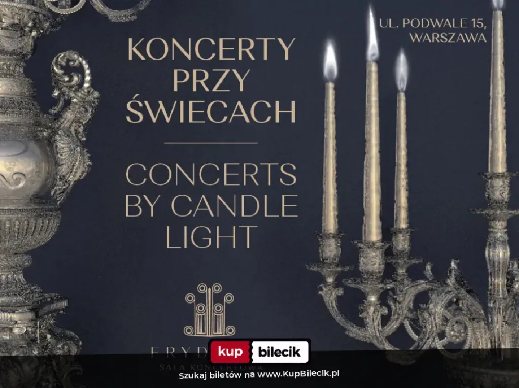 Koncert przy świecach – muzyka Fryderyka Chopina