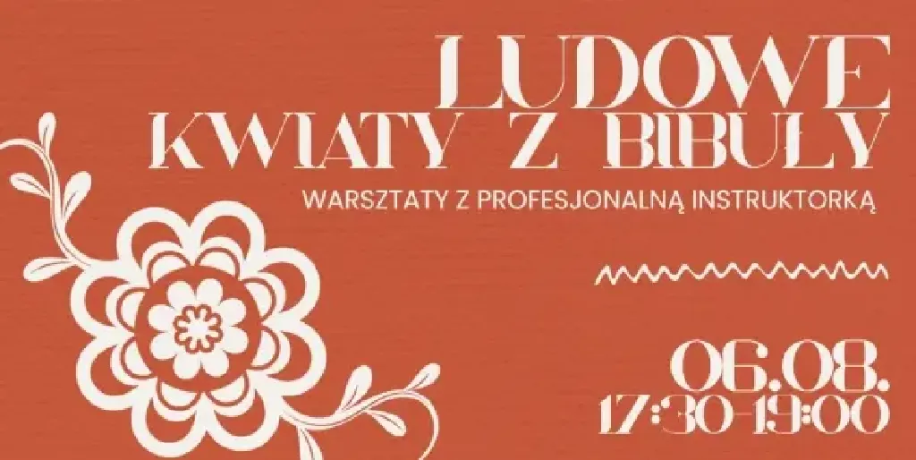Cuda-Wianki – warsztaty kwiatów z bibuły