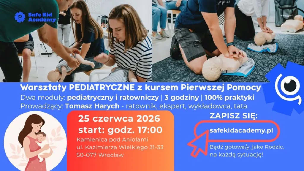 Warsztaty pierwszej pomocy pediatrycznej