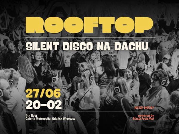 Silent Disco na dachu